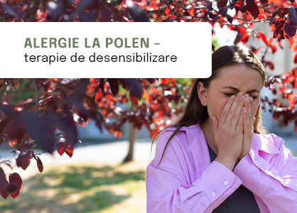 Alergie la polen - terapie de desensibilizare